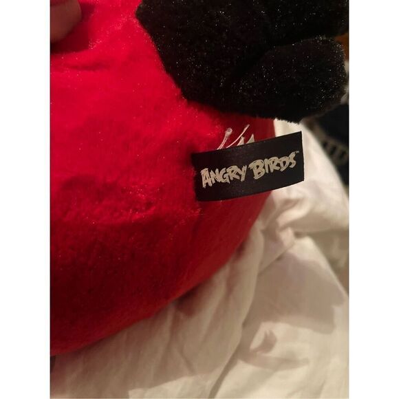 Angry Birds Red Girl Bird Deluxe Stuffed Plush Toy Doll Ball - Picture 11 of 16